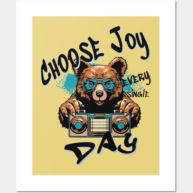 Choose Joy Every Single DAY Wall Art by A.S1